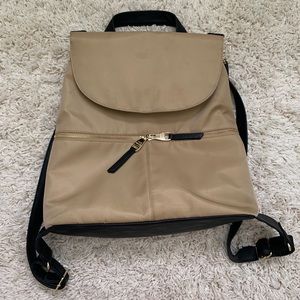Steven Madden Nylon Khaki Backpack